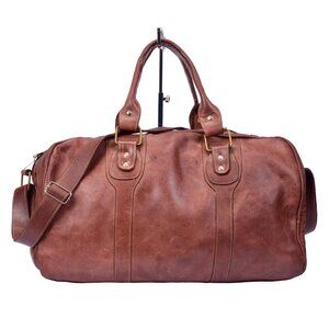 Great Large Leather Duffel Bag! Very Cool! Great for Men or Women